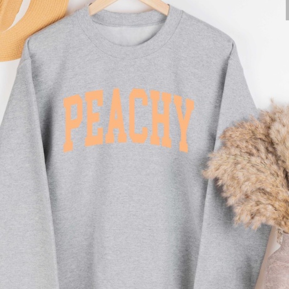 Peachy Sweatshirt Graphic